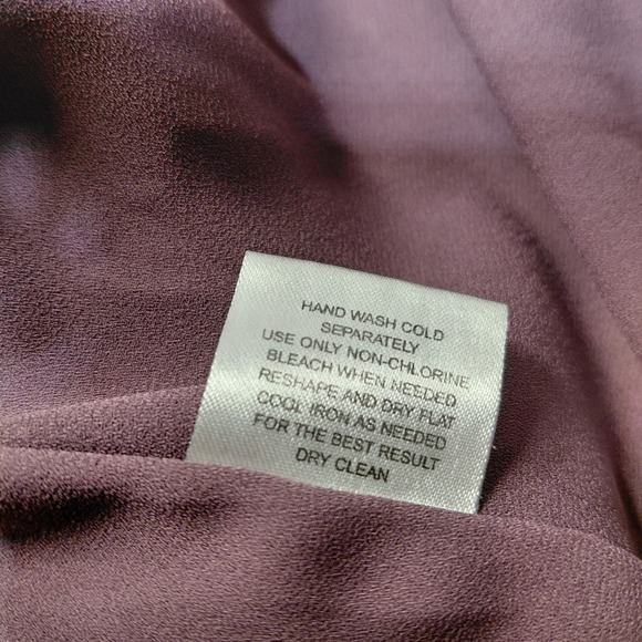 Pink Republic Midi Knee Dress Size SMALL Purple Sundress Sleeveless Zip Lined - Picture 9 of 11